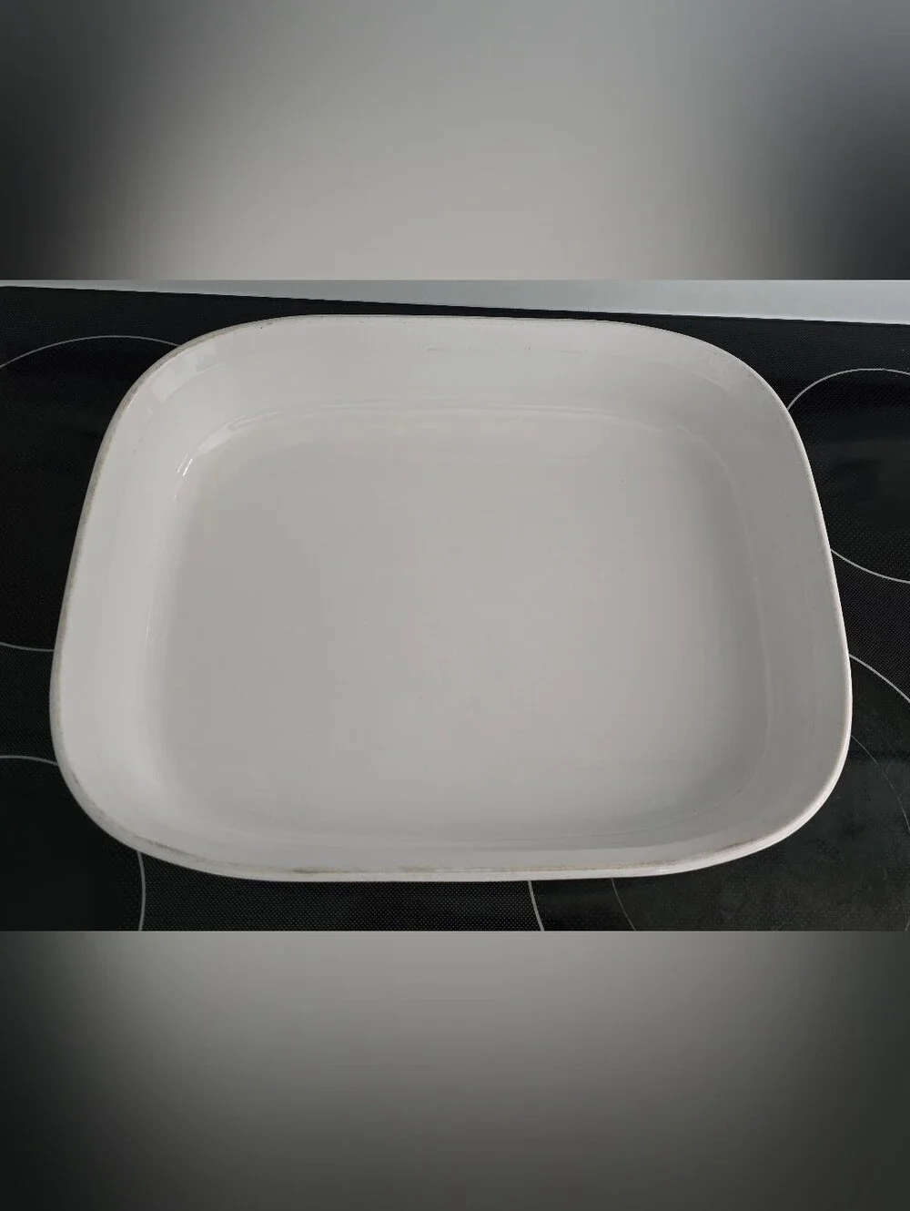 Corning French White F 21 B Lasagna/Large Baking Pan 4.5 Qt Capacity